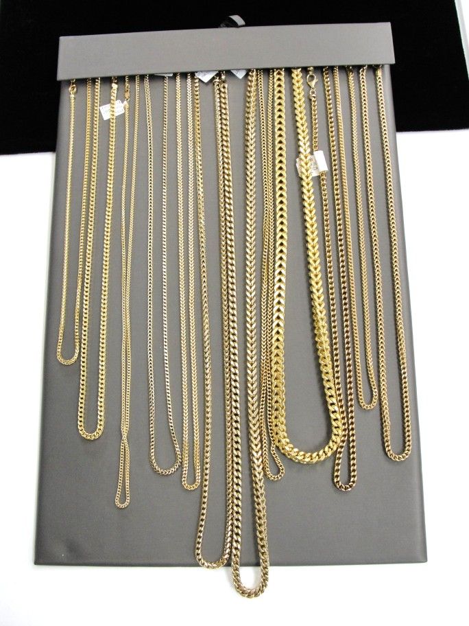 ALL GOLD CHAINS ON SALE AT HALF PRICE!