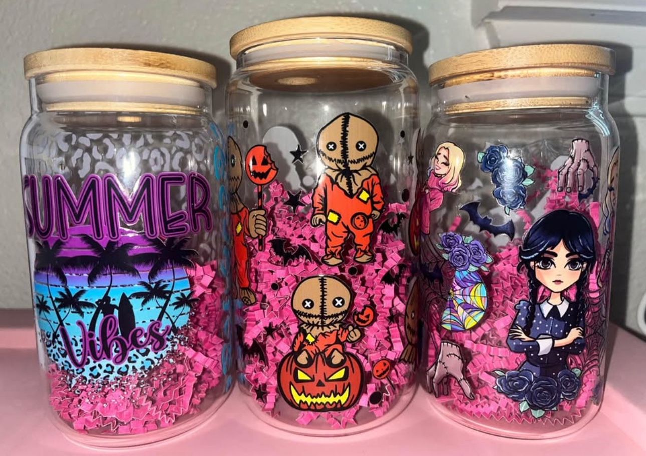 Glass Tumbler Cups