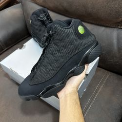 Air Jordan 13 Retro Black Cat Size 10.5 (BrandNew + Clear Holograms) 