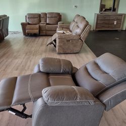 New Glider Recliner Chair