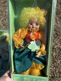 Vintage Flora Belle 1980s Collectible Dolls 