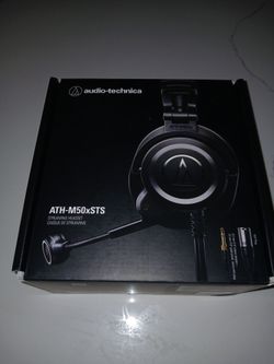Audio Technica - Streaming headphones black