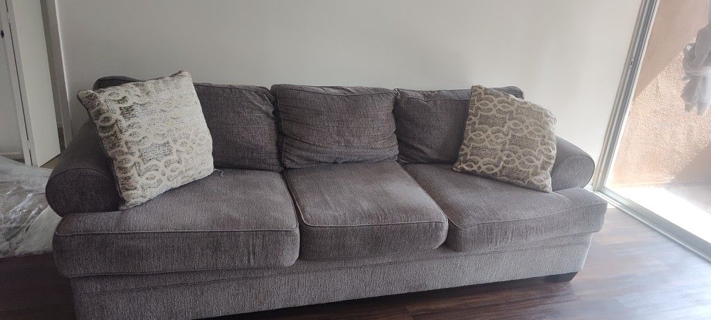 Large Grey Sofa