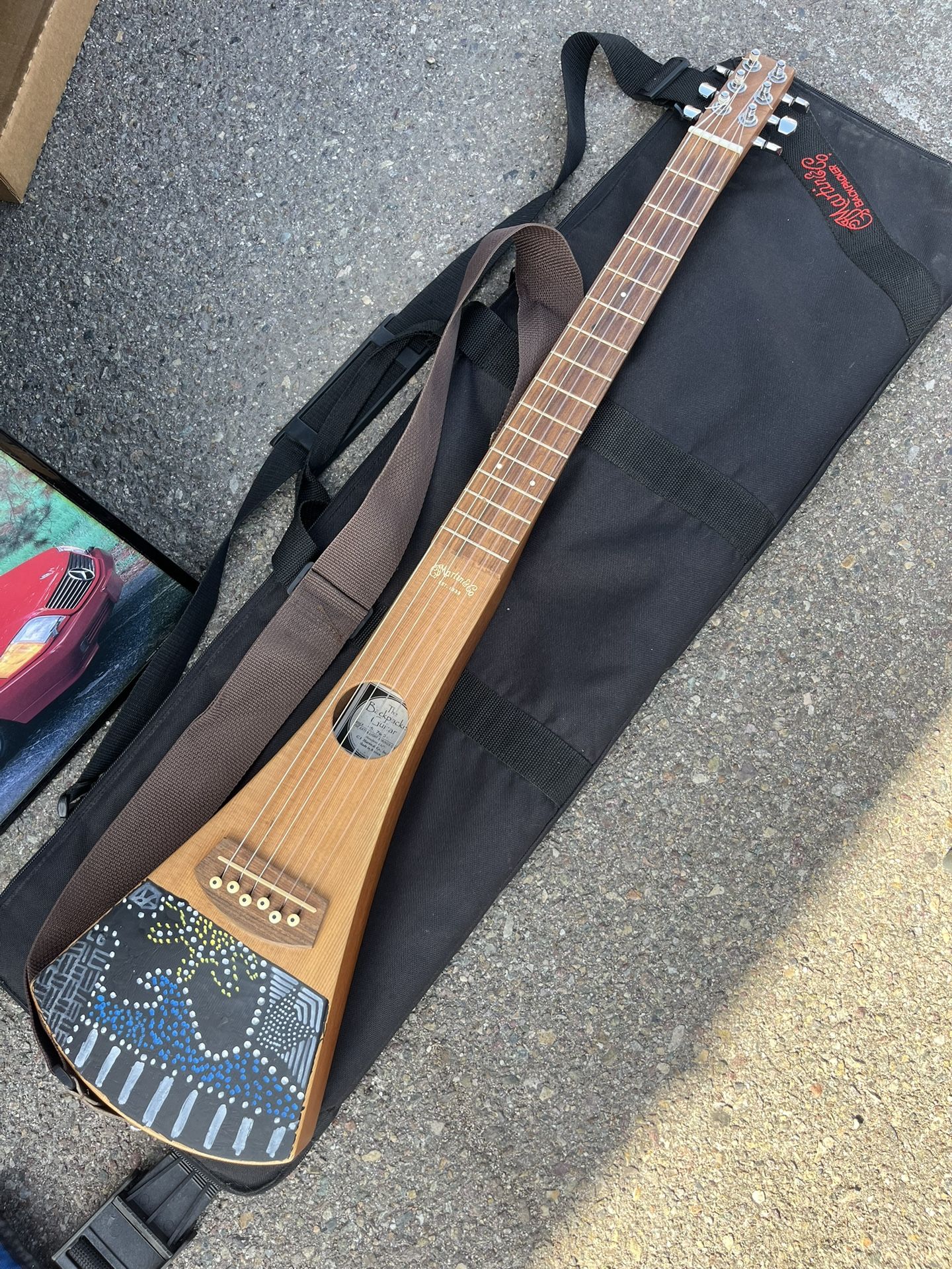 Martin Backpacker Guitar Travel Bag & Strap