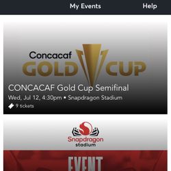 CONCACAF Gold Cup Semi Final Tickets USA 🇺🇸 