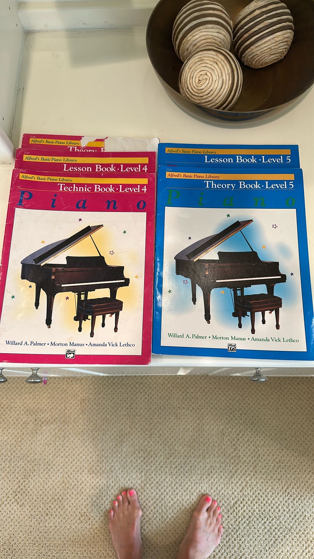 Piano Lesson Books
