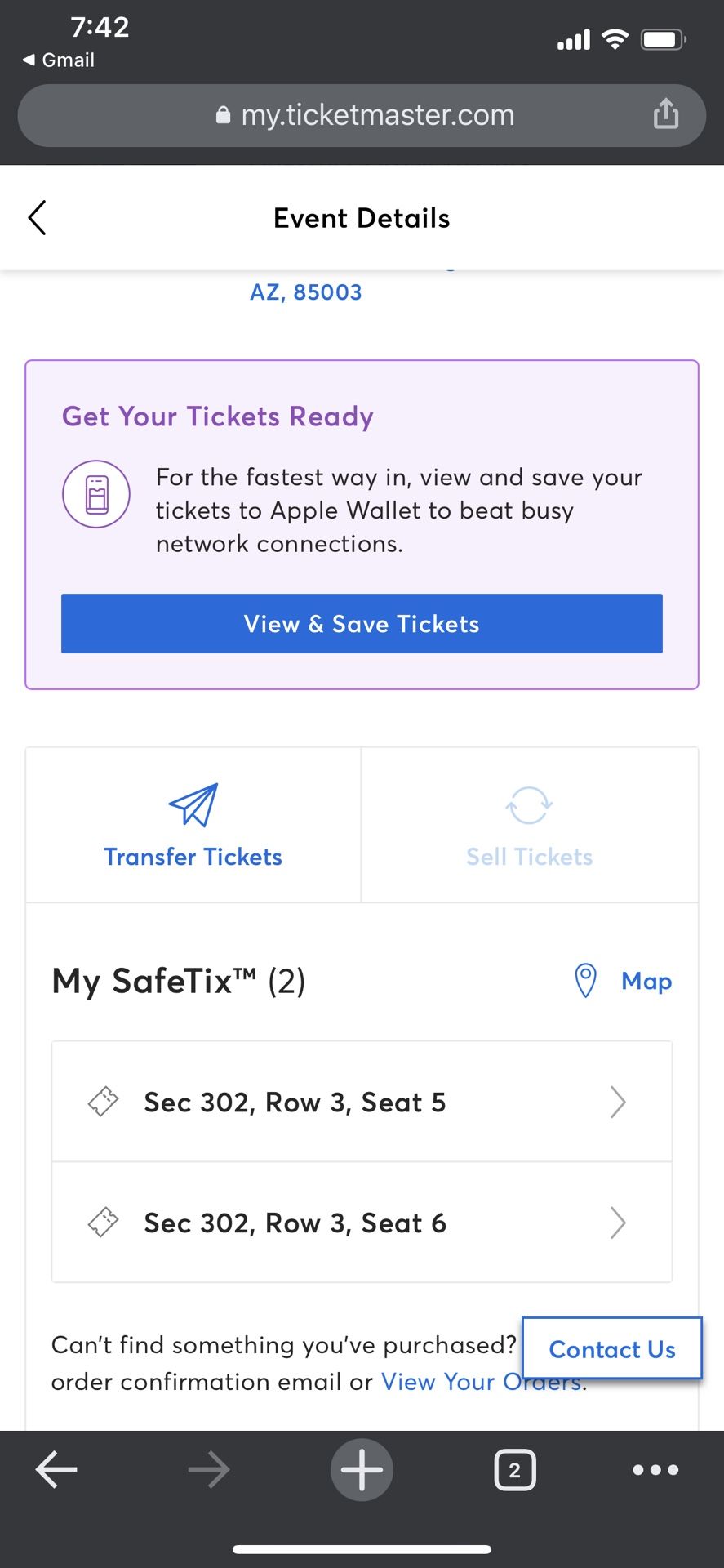 Angeles Azules Tickets