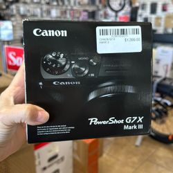 Canon G7 X Mark 3 ( Payments Available)
