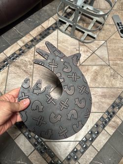 Hen Metal Trivet