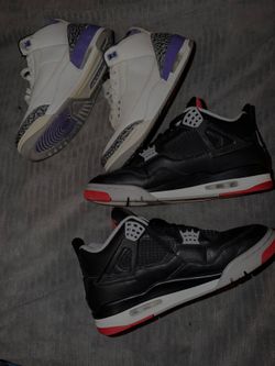 Jordan 4s breads,jordan 3s