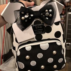 DISNEY POLKA DOT LOUNGEFLY 