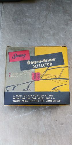 NOS Bug Deflector Windshield Chevy 1930s 1940s 1950s Accessory 