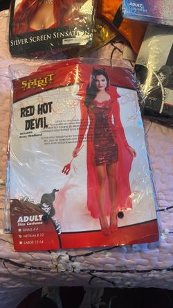 Spirit Red Hot Devil Adult Halloween Costume