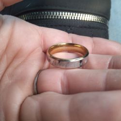 18k Gold Forever Love Ring Band Wedding Anniversary Engagement Promise Size 11.5