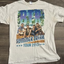 T-shirt Big Time Rush Band Tee BTR Tour Concert Merch TV Show Nickelodeon 2013 L