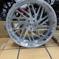 Billet Specialties Blvd53 24” 5x120.65 Brushed Polished Payment Plan Options