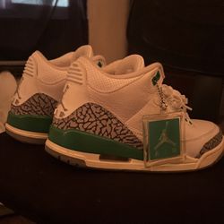 Air Jordan 3s Lucky Green 