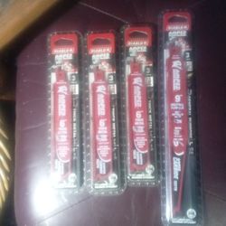 Sawzall Blades Carbide Three Pack Thick Metal 6-in 9-in General Purpose Carbide 100 Plus