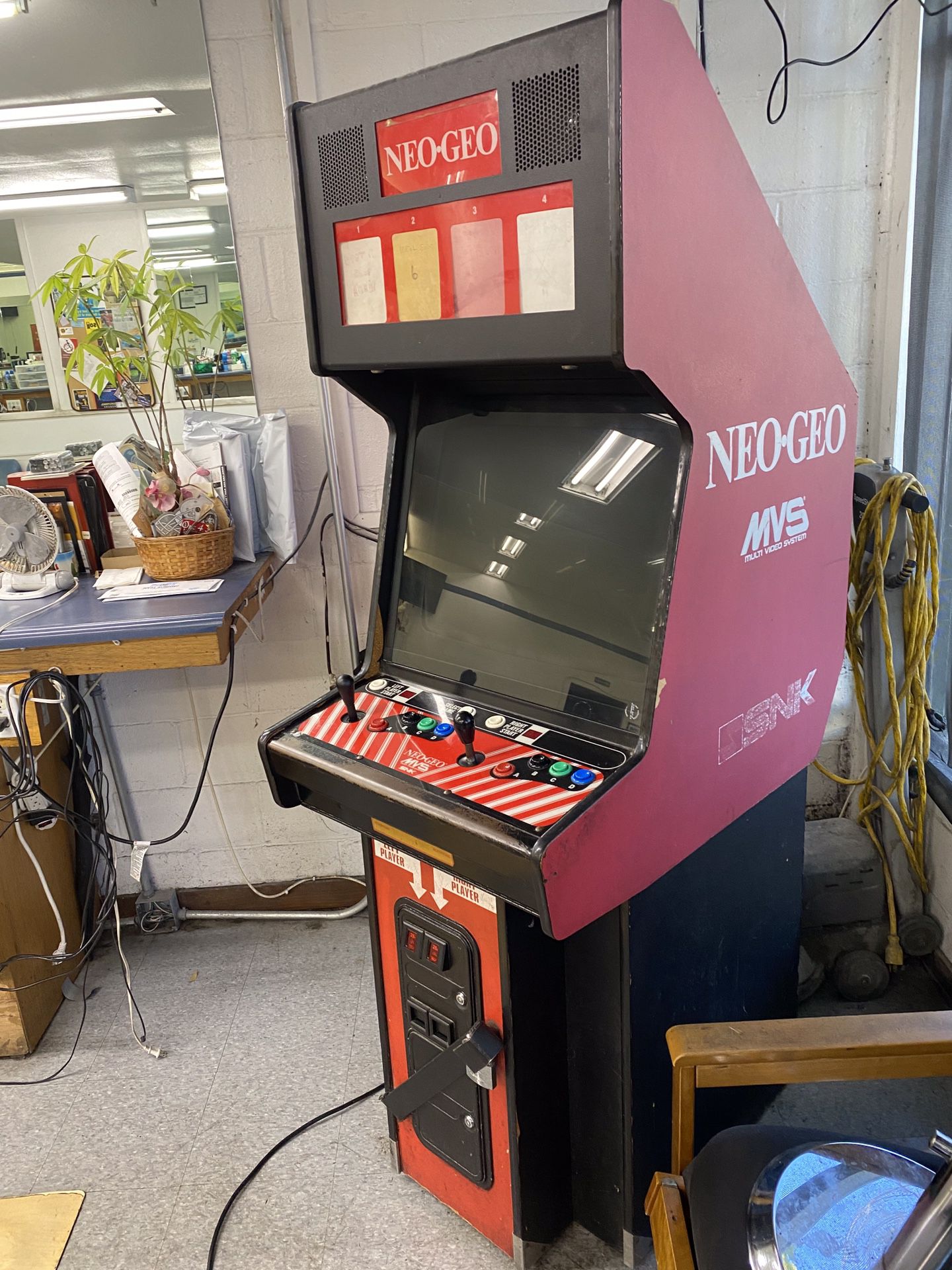 Snk Neo Geo arcade video game