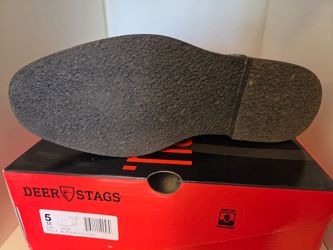 Deer Stags Zane Dress Shoes Size 5M Black