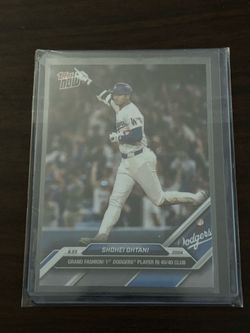 Dodgers MVP Shohei Ohtani SP baseball card