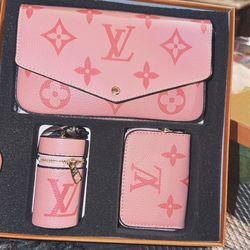 pink crossbody LV