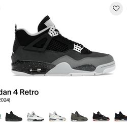 Jordan 4 “fear”