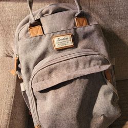 Ruvalino Gray Baby Diaper Bag
