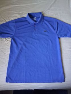 Red Rhino Royal Blue neck shirt, size small