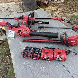 Skil Chain Saw And Blower 