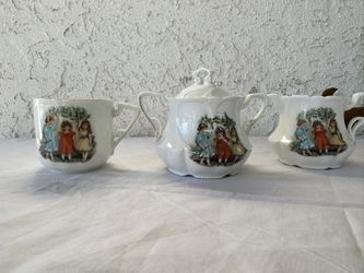 Vintage Doll Tea Set