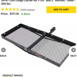 Cargo Carrier Hitch Mount 