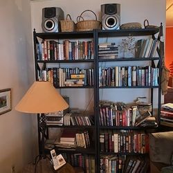 Sturdy Metal Bookshelves