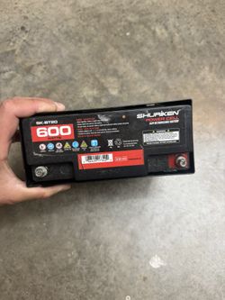 Shuriken SK-BT20 12-Volt High Performance AGM Power Cell Battery for Systems Up to 600-Watts