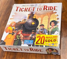 Two awesome board games - ticket to ride +
