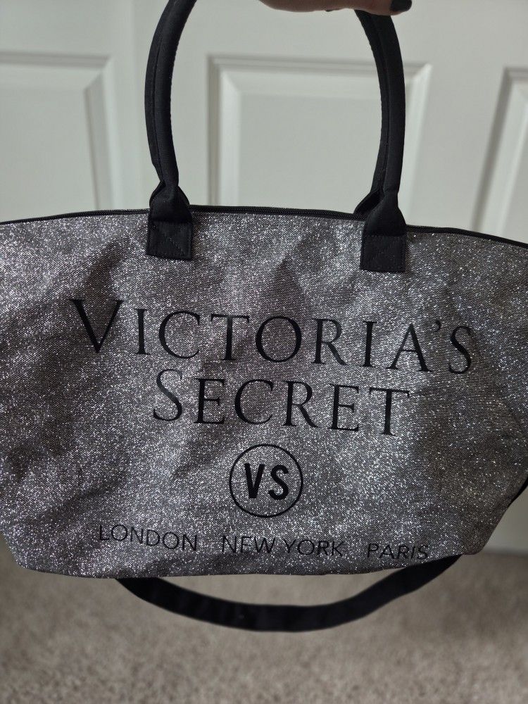 Victorias’s Secret Large Sparkling Tote Bag