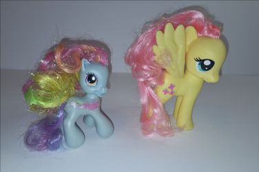My Little Pony Rainbow Dash & Fluttershy, Very Clean-$10.00 EACH