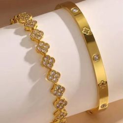 Clover Leaf Bracelet 