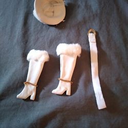 Red White And Warm Reproduction Barbie Accessories 