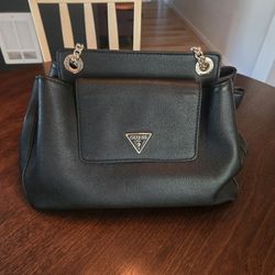 Guess Black Leather Purse