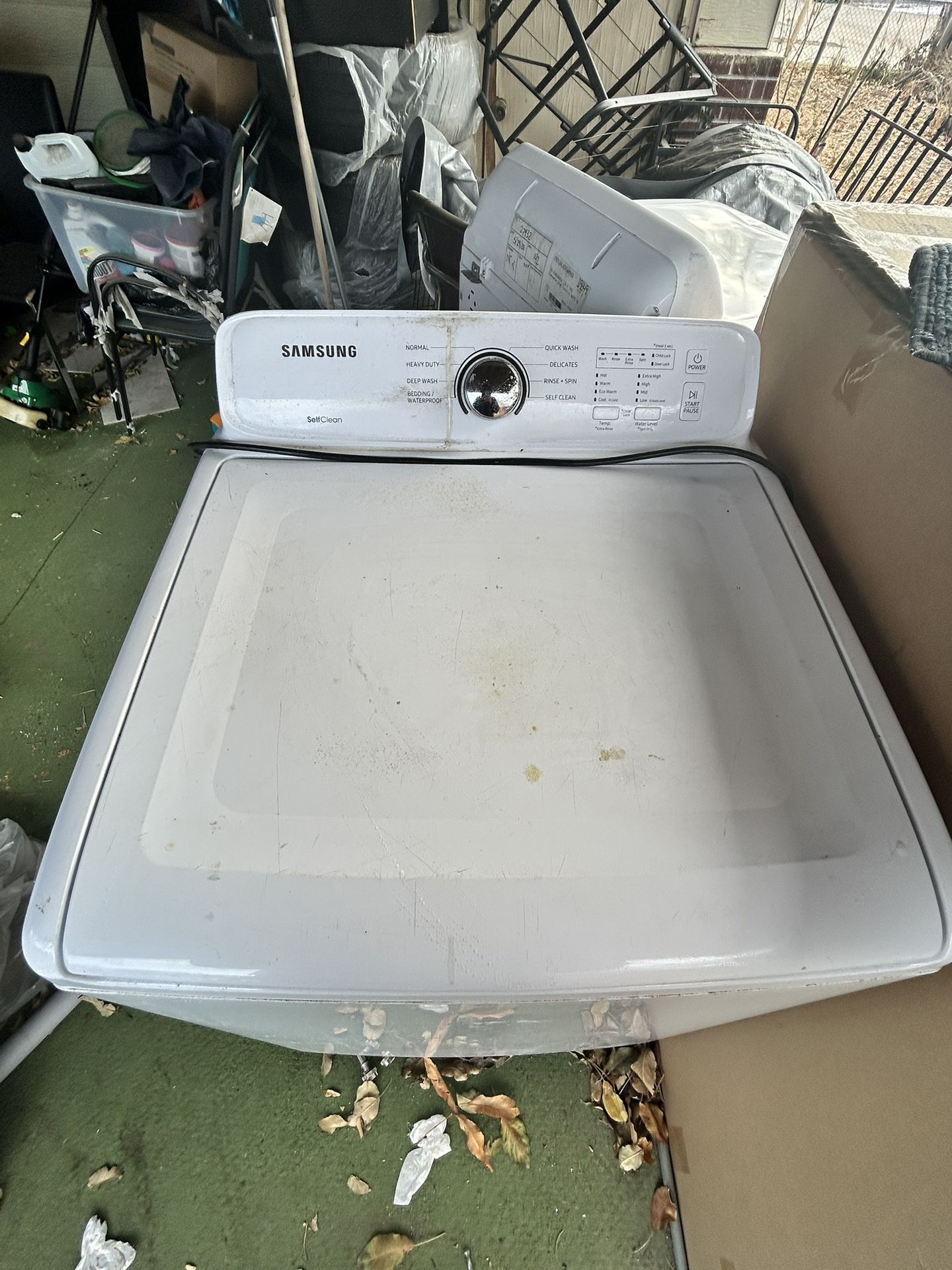 Samsung Washer And dryer