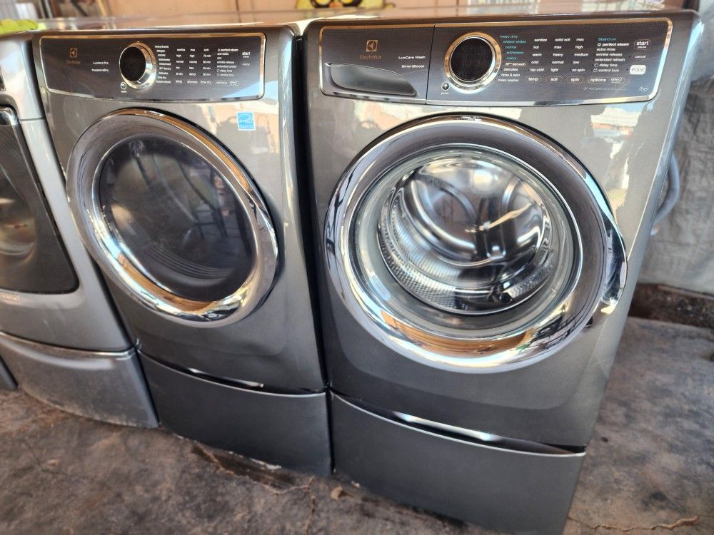 Electrolux steam washers and dryer electric