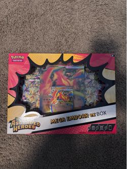 Ascended heroes Emboar Ex box