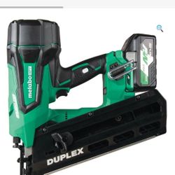 Metabo HPT 3675DD 36V Duplex Cordless nailgun