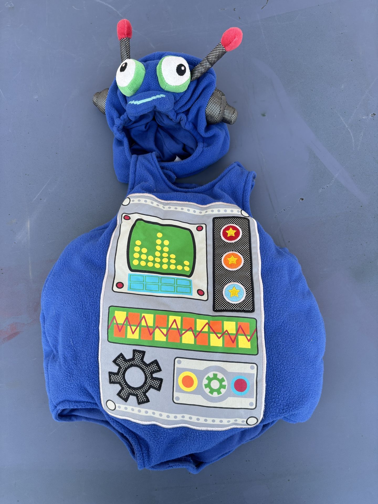 Baby Robot Halloween Costume - 0-6 Months