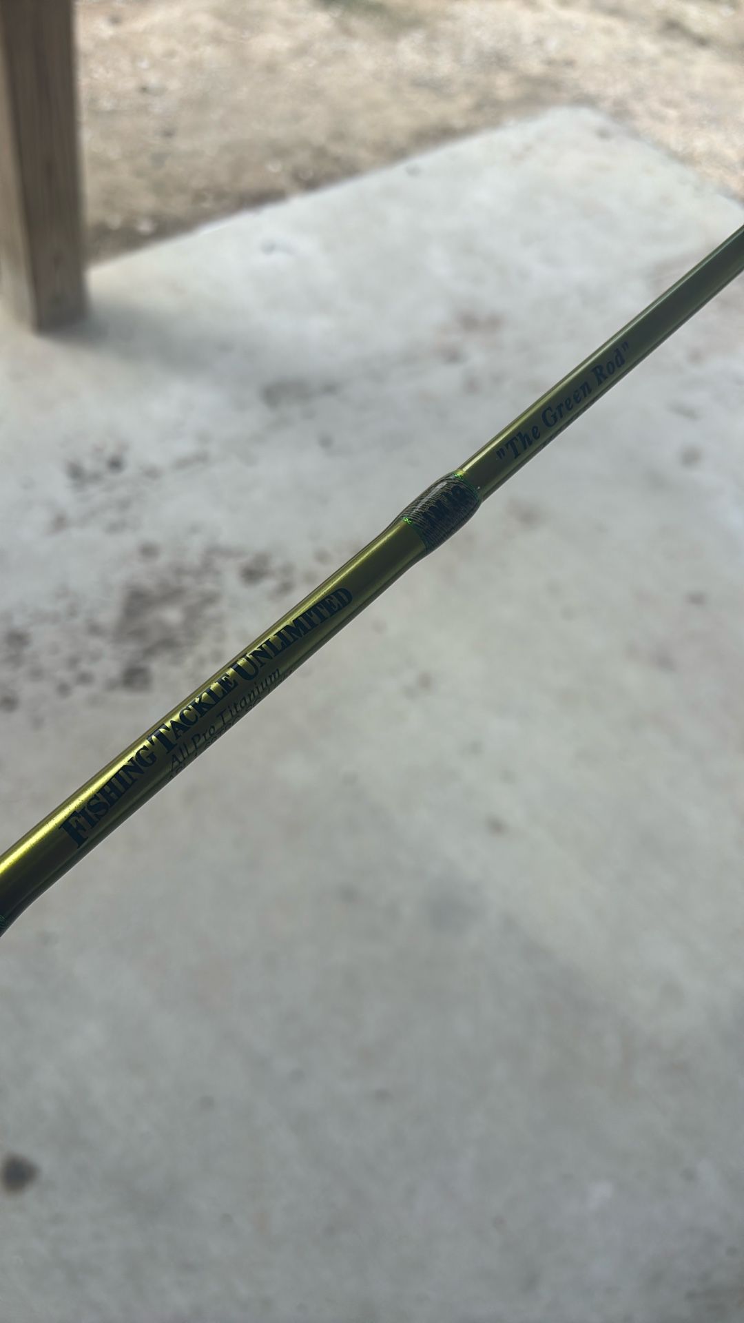Fishing Tackle Unlimited “The Green Rod”