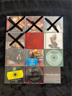 8 CD Hip Hop & RnB Lot - Jay-Z, Will Smith, JLO, T.I, + Compilation / Mix CDs