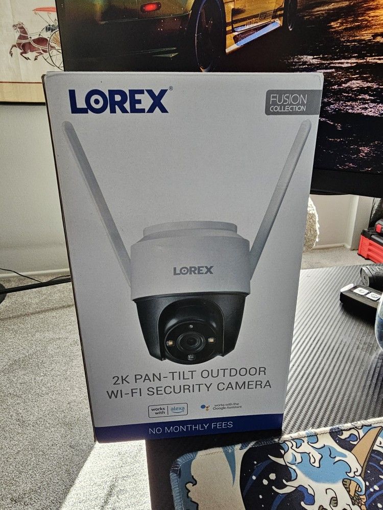 Lorex 2K Pan-Tilt Outdoor Wi-fi Security Camera
