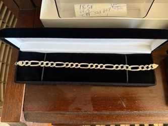 Silver bracelet 8”