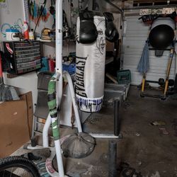 Everlast Punching Bag With Stand! 